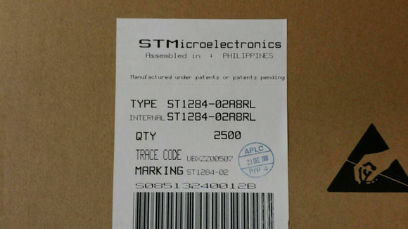 (10 PCS) ST1284-02A8RL ST MICRO 17-LINE 4700ohm OTHER TERMINATOR, PDSO28