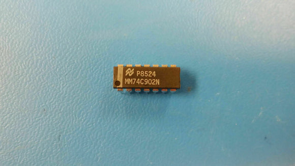 (2 PCS) MM74C902N NSC Buffer Driver Hex Non-Inv TTL 14Pin Dip