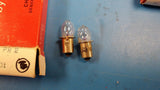 (12 PCS) CHICAGO MINIATURE PR2 2.38V .5A B3-1/2 SC Miniature Flange Base