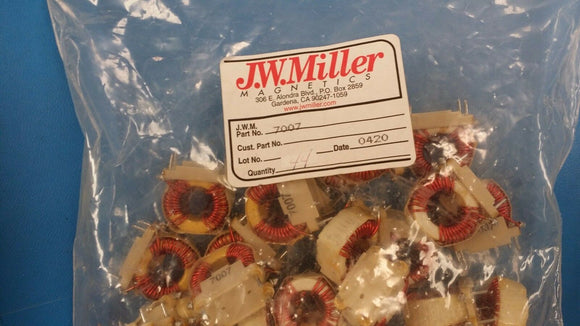 (1 PC) 7007 JW MILLER Fixed Inductors 18.75uH 15% 5 AMP