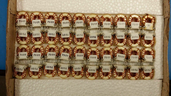 (2 PCS) 7001 JW MILLER Fixed Inductors 2.5uH 15%