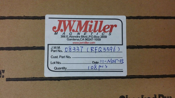 (2 PCS) 08337 JW MILLER TRANSFORMER FOR ST VIPER