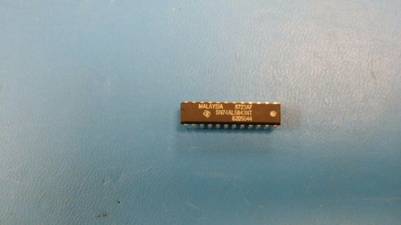 (1 PC) SN74ALS843NT TI Latch Transparent 3-ST 9-CH D-Type 24-Pin PDIP