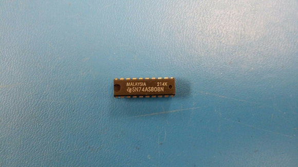 (1 PC) SN74AS808N TI IC,LOGIC GATE,HEX 2-INPUT AND,AS-TTL,DIP,20PIN,PLASTIC