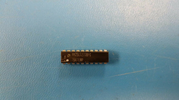 (2 PCS) AM25LS273BPC AMD JBAR-KBAR FLIP-FLOP 20PIN DIP PLASTIC