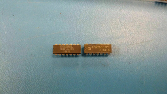 (2 PCS) ICM7556IPD HARRIS,INTERSIL Standard Timer Dual 14-Pin PDIP