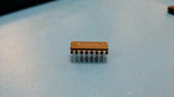 (2 PCS) CD4011BMJ/883C NSC QUAD 2-INPUT NAND GATE, CDIP14