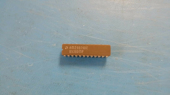 (1 PC) AM29809DC AMD 9-BIT IDENTITY COMPARATOR, INVERTED OUTPUT, CDIP24