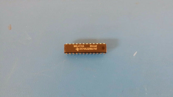 (2 PCS) SN74ALS29827NT TI 10-BIT DRIVER, TRUE OUTPUT, PDIP24