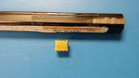 (1PC) HCPL-5231/883B Optocoupler Logic-Out Three State DC-IN 2-CH CDIP 8PIN GOLD