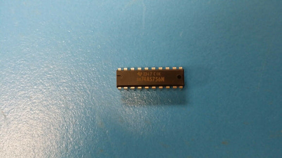 (2 PCS) SN74AS756N TI DUAL 4-BIT DRIVER, INVERTED OUTPUT, PDIP20