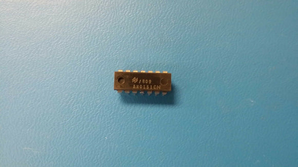 (1 PC) AH0151CN  NSC DUAL 1-CHANNEL, SGL POLE SGL THROW SWITCH, PDIP14
