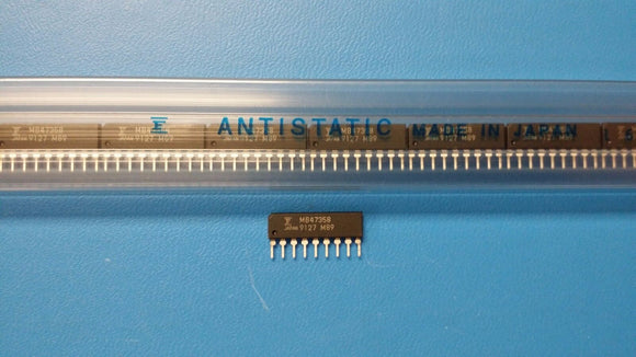 (2 PCS) MB47358-PS FUJITSU DUAL OP-AMP, 7000uV OFFSET-MAX, PSIP9