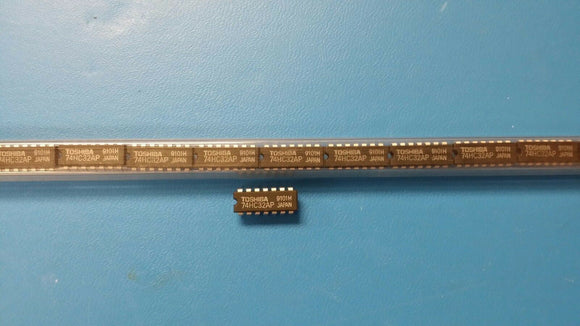 (10 PCS) 74HC32AP TOSHIBA QUAD 2-INPUT OR GATE, PDIP14