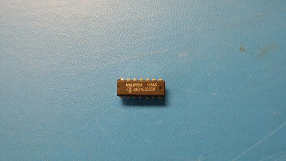(2 PCS) SN74LS266N TI XNOR Gate 4-Element 2-IN Bipolar 14-Pin PDIP