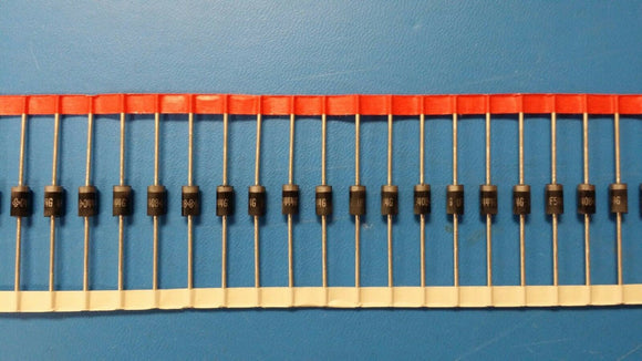 (20 PCS) UF5408 VISHAY/GS 3A, 1000V, SILICON, RECTIFIER DIODE, DO-201AD