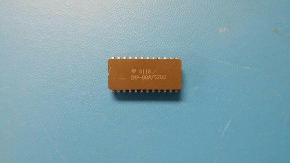 (1 PC) IMP-00A/520J NSC IC,FIXED POINT ALU,MOS, CERAMIC DIP,24PIN