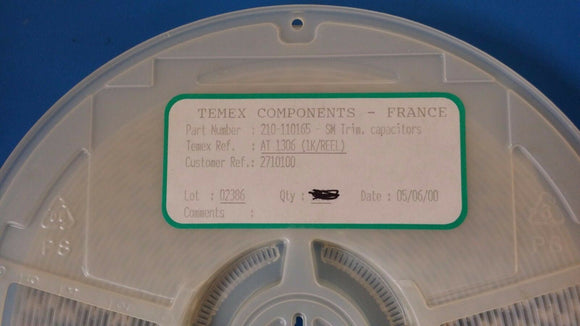 (15 PCS) 210-110165 TEMEX TRIMMER CAPACITOR SMD