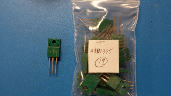 (2 PCS) 2SB1375 Trans GP BJT PNP 60V 3A 3-Pin(3+Tab) TO-220NIS