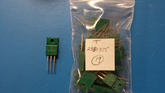 (2 PCS) 2SB1375 Trans GP BJT PNP 60V 3A 3-Pin(3+Tab) TO-220NIS
