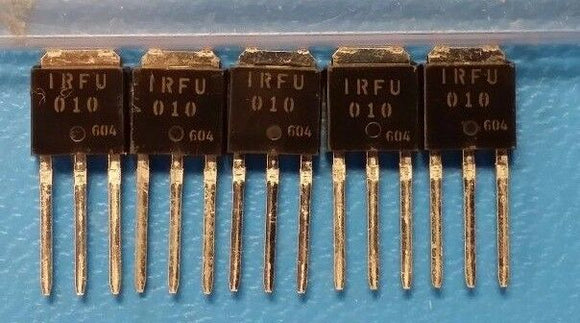(1 PC) IRFU010 IR Trans MOSFET N-CH 50V 8.2A 3-Pin(3+Tab) IPAK