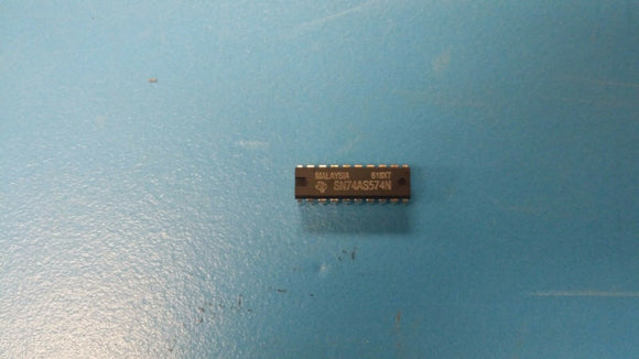(2 PCS) SN74AS574N TI IC D-TYPE POS TRG SNGL 20DIP