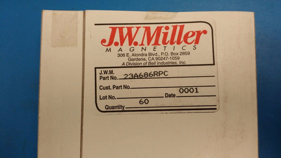 (1PC) 23A686RPC VERTICAL MOUNT PRINTED CIRCUIT VELVETORK ADJ. R.F. COIL 8.50 uh