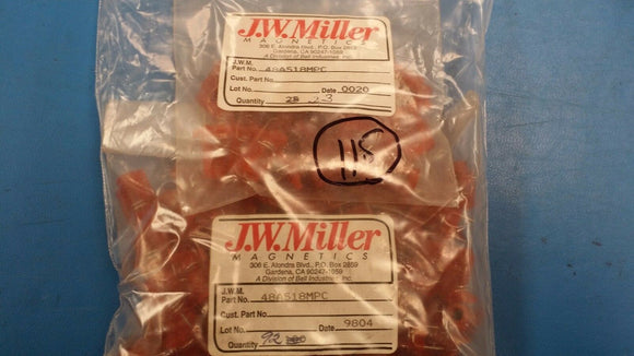 (10 PCS) 48A518MPC JW MILLER ADJUSTABLE R.F. COIL .043-.052 uH