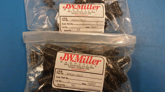 (5 PCS) 5900-563 JW MILLER Fixed Power Inductors 56 000uH 10%