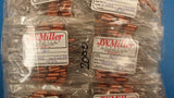 (2 PCS) 4649 JW MILLER Fixed R.F. Inductors 550uH 5%