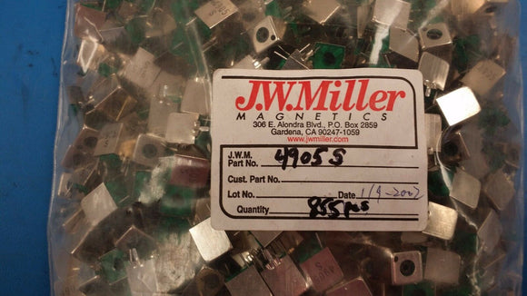 (15 PCS) 4905-S JW MILLER Variable R.F. Inductor 0.15-0.208uH
