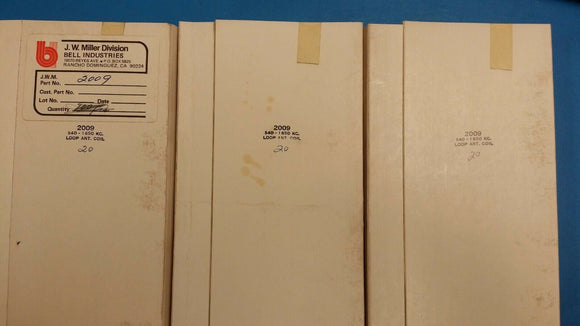 (1 PC) 2009 JW MILLER FLAT FERRITE LOOP ANT. COIL 540-1650 KC