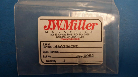 (1 PC) 46A336CPC JW MILLER ADJUSTABLE COIL