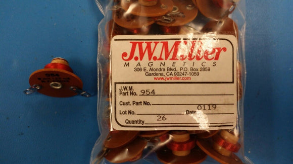 (1 PC) 954 JW MILLER UNSHIELDED IRON CORE CHOKE 5.0mH, 29 Ohms, 125ma
