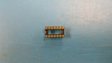 (10 PCS) SA143000 ONSHORE TECHNOLOGY IC DIP SOCKET 14PIN GOLD MACHINED ROHS