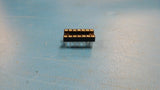 (10 PCS) SA143000 ONSHORE TECHNOLOGY IC DIP SOCKET 14PIN GOLD MACHINED ROHS