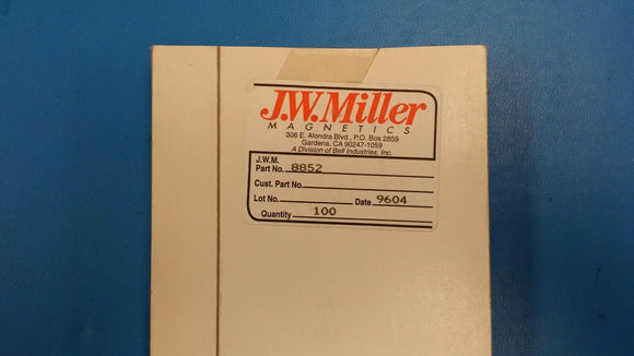 (2 PCS) 8852 JW MILLER RADIO I.F.TRANSFORMER