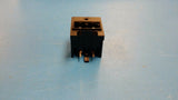 (5 PCS) 9452a POWER SOCKET CONNECTOR INLET BLACK 2 POLE 2.5 AMP 250 VOLT