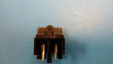 (5 PCS) 9452a POWER SOCKET CONNECTOR INLET BLACK 2 POLE 2.5 AMP 250 VOLT