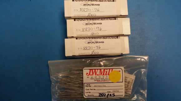 (10 PCS) 8230-76 JW MILLER Fixed RF Inductors 220uH 10%