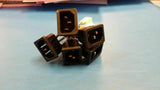 (5 PCS) 6100-4 CONNECTOR PANEL MOUNT SNAP-IN, WIRE ASSEMBLY FW03C44-00E