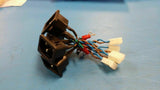 (5 PCS) 6100-4 CONNECTOR PANEL MOUNT SNAP-IN, WIRE ASSEMBLY FW03C44-00E