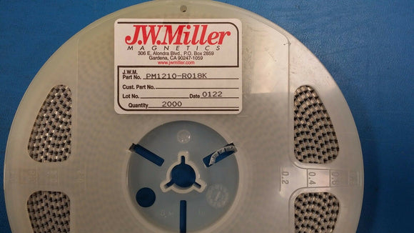 (25 PCS) PM1210-R018K JW MILLER Fixed RF Inductors 0.018uH 10%