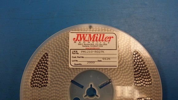 (25 PCS) PM1210-R027K JW MILLER Fixed RF Inductors 0.027uH 10%