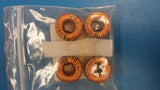 (2 PCS) 2300LL-821V JW MILLER Ind High Current Toroid 820uH 15% 1KHz 3.6A RDL