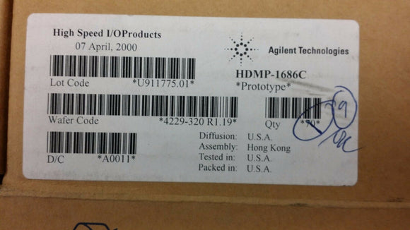 (1PC) HDMP-1686C  4229-320 R1.19 AGILENT BGA ELECTRONIC COMPONENT