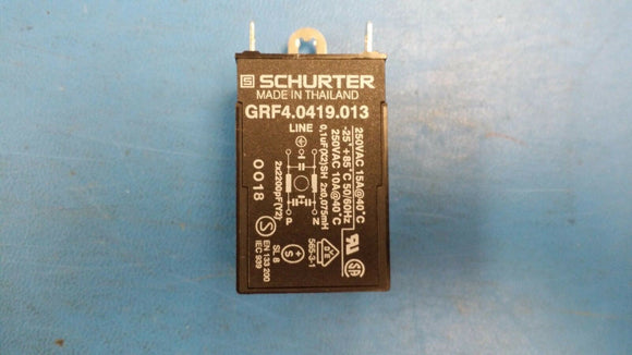 (1 PC) GRF4.0419.013 SCHURTER AC Power Entry Modules 15A PANEL MOUNT 1.5mm