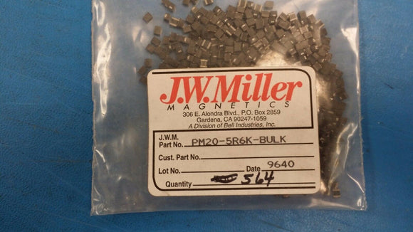 (25 PCS) PM20-5R6K-BULK JW MILLER Fixed Power Inductors 5.6uH 10%