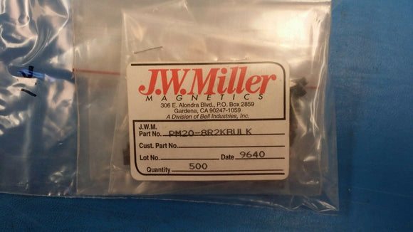 (25 PCS) PM20-8R2K-BULK JW MILLER Fixed Power Inductors 8.2uH 10%