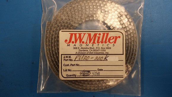 (25 PCS) PM20-220K JW MILLER Fixed Power Inductors 22uH 10%